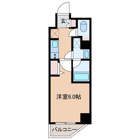 ディアレイシャス大須観音Ⅲの物件間取画像